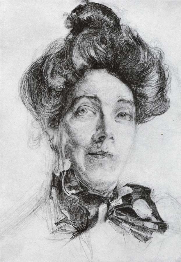 Portrait of nadezhda zabela-vrubel